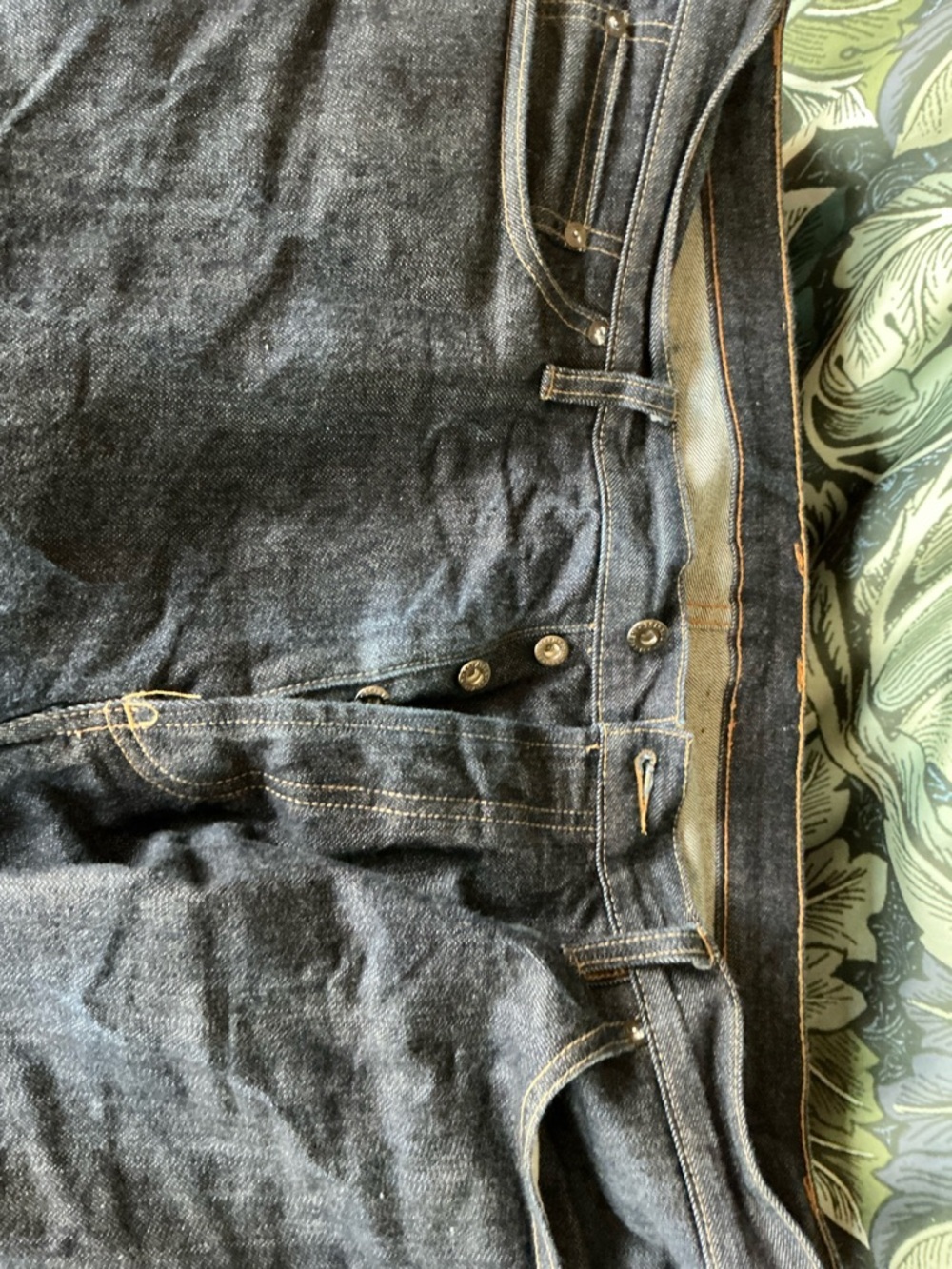 3sixteen Dark Indigo Relaxed Jeans - Picture 3 of 4
